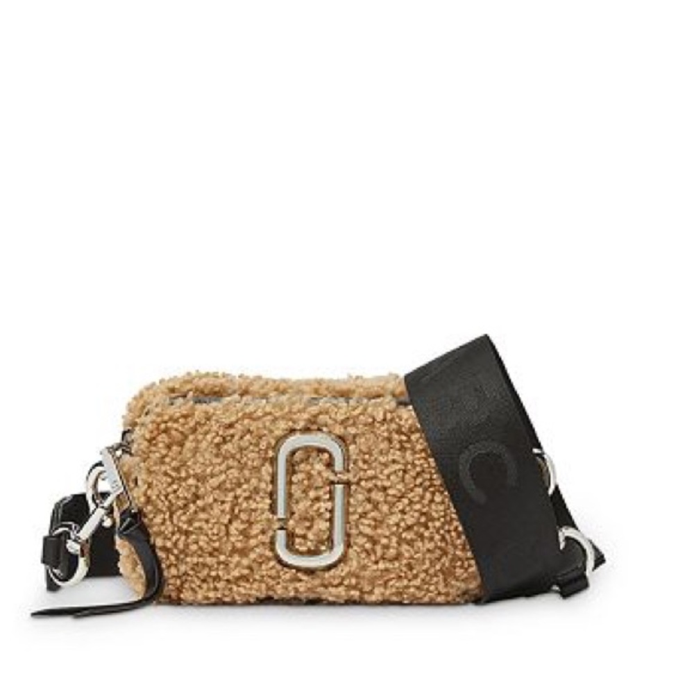 MARC JACOBS Shearling Snapshot The Teddy Camera Bag